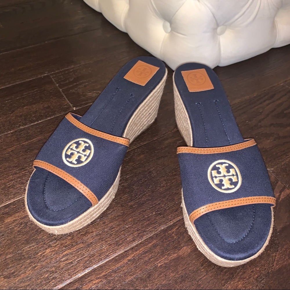 Tory Burch Denim Sandal